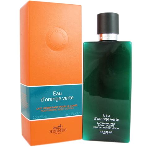 hermes eau d'orange verte body wash|hermes body lotion price.